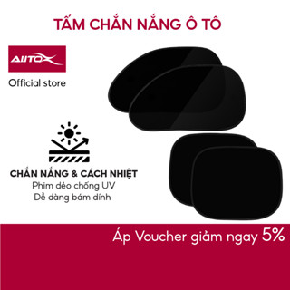 Tấm che nắng cửa kính ô tô AutoX chất liệu phim dẻo cách nhiệt bám dính và làm mát cực tốt