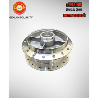 Đùm sau đĩa ex 135 mạ crom