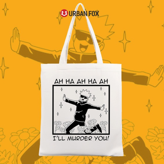 Gojo Satoru Túi tote canvas in hoạt hình manga truyện tranh Jujutsu kaisen URBAN FOX