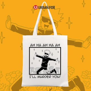 Gojo Satoru Túi tote canvas in hoạt hình manga truyện tranh Jujutsu kaisen URBAN FOX
