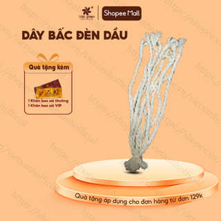 Bấc đèn dầu việt xanh tim đèn cồn sợi dài 20cm 30cm