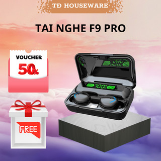 Tai nghe true wireless amoi f9 pro bluetooth 5.0 chống nước