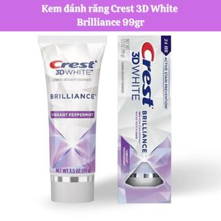 Kem Đánh Răng Crest 3D White Brilliance Vibrant Peppermint Làm Trắng Răng Mỹ