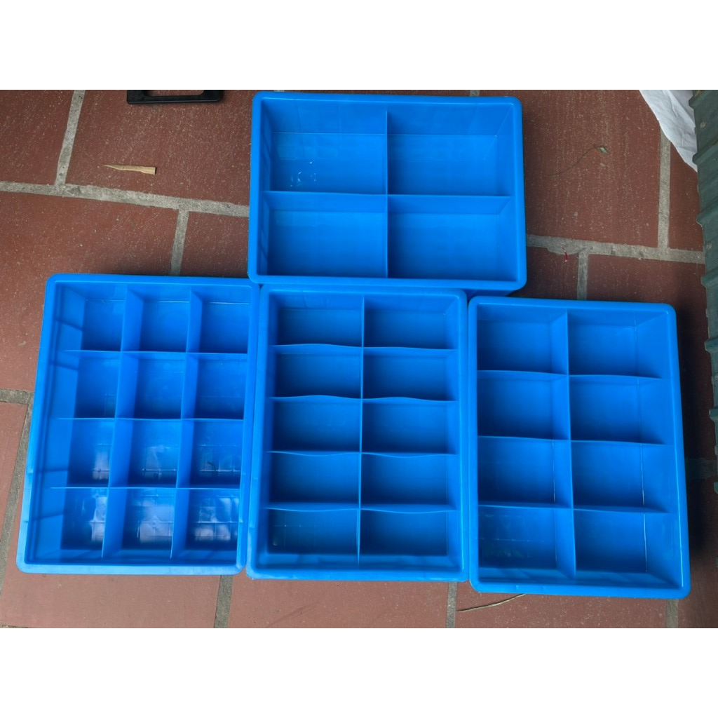 Khay Nhựa NHIỀU NGĂN  kích thước: 375x275x85mm Đựng Dụng cụ Đa Năng , linh kiện ốc vít nuôi cá