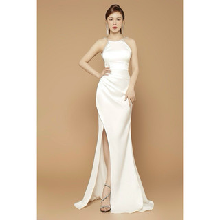 SIZE>58KG ĐẦM CỔ YẾM VIỀN ĐÁ S/M/L