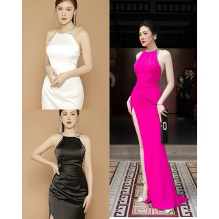 SIZE>58KG ĐẦM CỔ YẾM VIỀN ĐÁ S/M/L