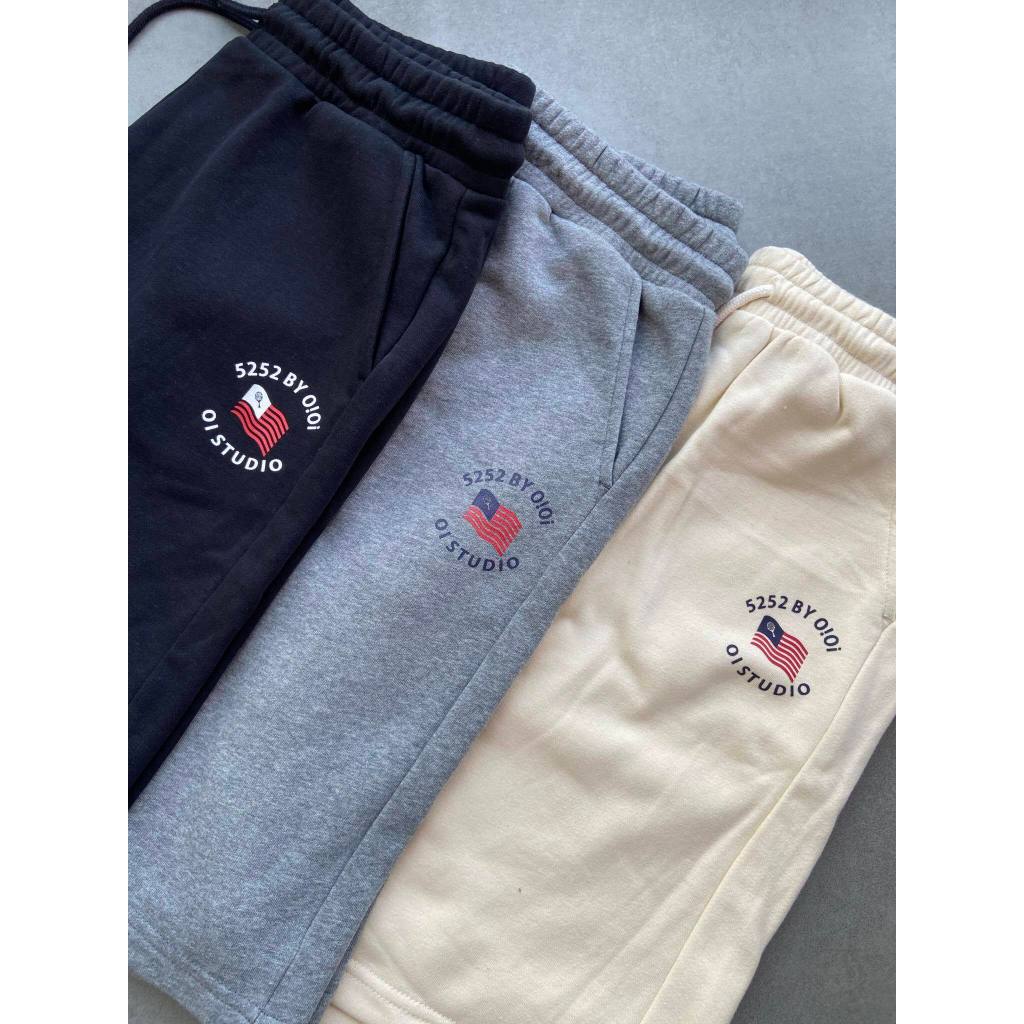 Quần Short Thun OiOi Chính hãng 100% Chất nỉ Cotton dễ chịu Unisex nam/nữ