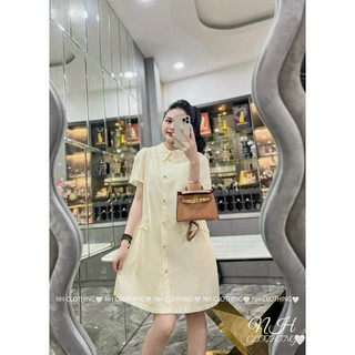 Váy cổ đức đính đá sm