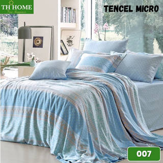 BỘ DRAP TH HOME LỤA TENCEL [4 món không mền]