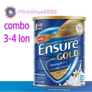 Sữa bột Ensure Gold Hương Vani 800g/850g, dinh dưỡng cho người lớn tuổi