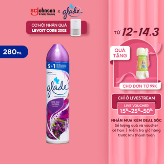 GLADE Xịt thơm phòng Hương Lavender 280ml