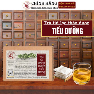 Trà tiểu đường Cụ Lang Ngoạn ổn định đường huyết, ngăn ngừa biến chứng tiểu đường, giảm tê bì chân tay bịch 30 lọc