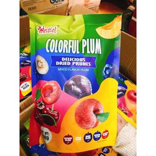 3 túi - Kẹo ô mai Colorful Plum mix nhiều vị - Món ăn vặt