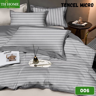 BỘ DRAP TH HOME LỤA TENCEL [4 món không mền]