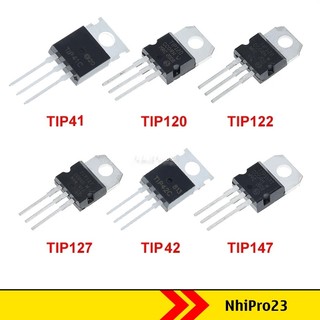 Transistor công suất tip41c tip42c tip120 tip122 tip127 tip137 tip147 pnp npn darlington