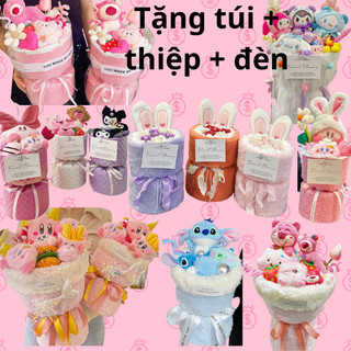 Bó hoa gấu bông xinh xắn, quà tặng sinh nhật thú gấu bông
