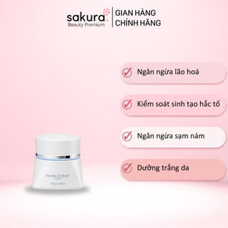 Kem dưỡng ban đêm Menard Fairlucent Cream dưỡng trắng, giảm nám-Sakura Beauty Premium