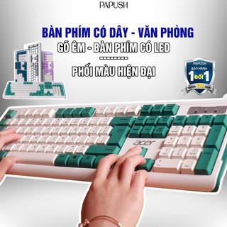 Bàn Phím Máy Tính Full Size Có Dây Acer Cho Laptop Máy Tính Bàn Cho Sinh Viên Dân Văn Phòng Gõ Êm