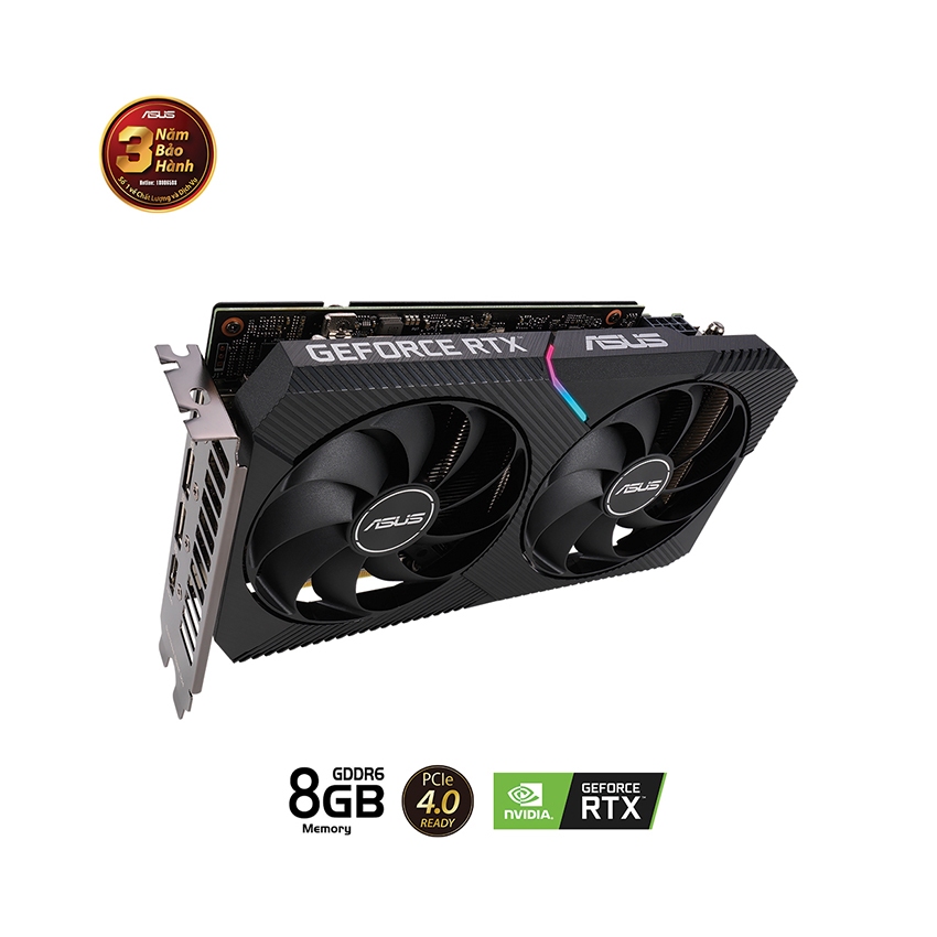 CARD MÀN HÌNH ASUS Dual GeForce RTX 3050 8GB  GDDR6 | BigBuy360 - bigbuy360.vn