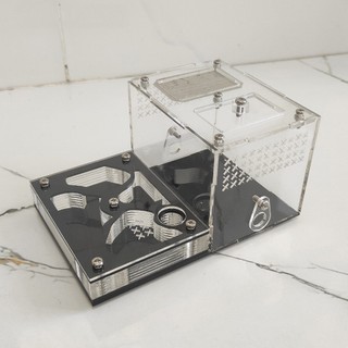 Tank kiến 10x15x8 cm mica A3, hộp nuôi kiến | tổ kiến | formicarium | ant farm