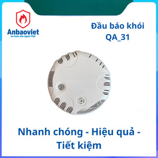 Thiết bị cảnh báo khói độc lập không dây, Đầu báo cháy tự động, model - QA31, Horing