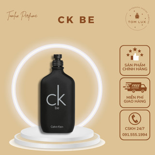 (FULL) Nước Hoa Unisex CK Be EDT TomLux 100ml