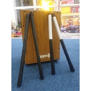 Dùi chổi đánh trống cajon 1 cặp | hàng sẵn hà nội