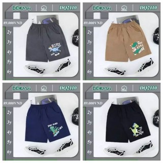 Quần short bé trai Dokma 2-6Y DQ1292, DQ2110