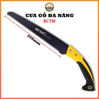 Cưa gỗ cầm tay, cưa gỗ lưỡi thép, cưa cành cầm tay nhật cao cấp 350mm bctm - kim khí shop vn
