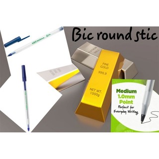 Bút bi Bic Round stic (Revolution/ U.S and Canada).