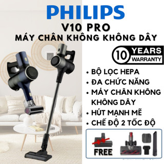 Cordless Vaccum Cleaner V10 PRO Máy hút bụi cầm tay công suất cao có dây sạc Máy hút bụi không dây Vacuum