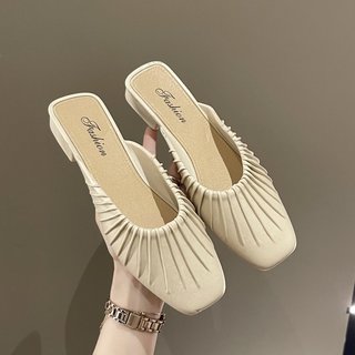 Dép lê nữ 3TDEP, dép sục nữ đế bệt phong cách trẻ trung, dép đi chơi