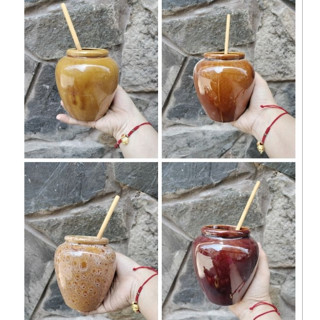   Gốm Xứ Nam Bộ.  1 Lu Gốm Phủ Men Loại 1  phủ men 2 lớp trong và ngoài  Rất Cute😉👌 