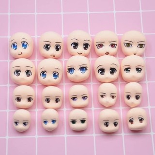 Hình dán mắt Chibi - Figure tạo hình đất sét, decal dán nước