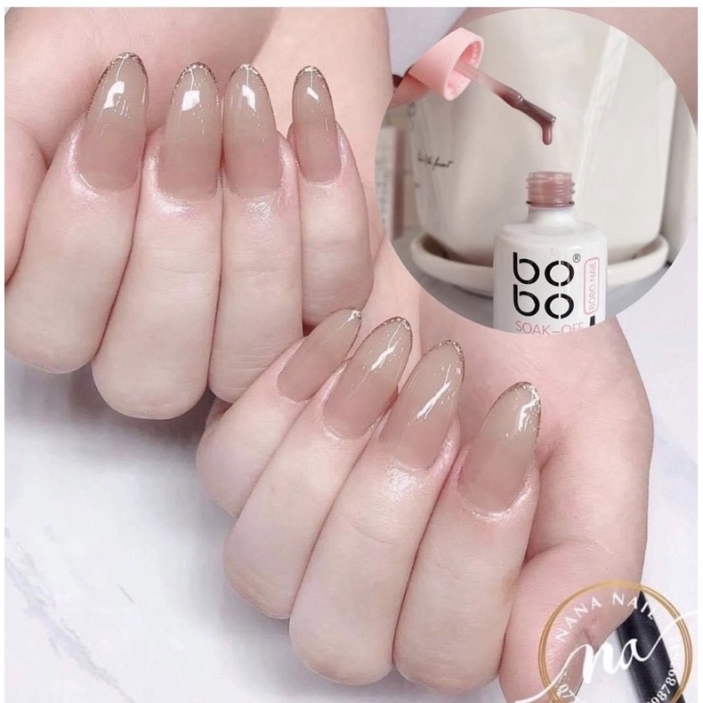 Sơn thạch màu nude Bobo số 19