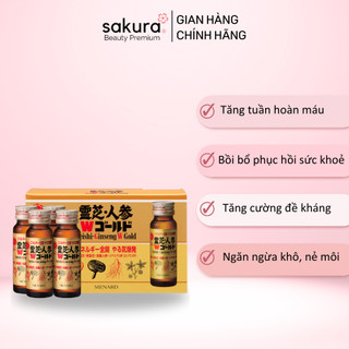Nước sâm linh chi Menard Reishi Ginseng tăng cường đề kháng - Sakura Beauty Premium