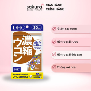Viên uống nghệ DHC giúp thải độc gan và bảo vệ sức khoẻ - Sakura Beauty Premium