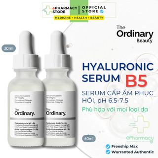 THE ORDINARY SERUM HYALURONIC ACID 2% + B5 - Tinh chất The Ordinary B5 cấp ẩm và phục hồi da