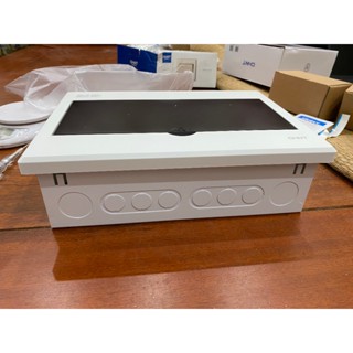 Tủ điện âm tường 13 module CHINT thép mạ kẽm