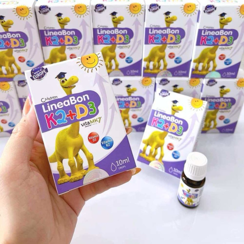 VITAMIN D3K2 DẠNG GIỌT LINEABON