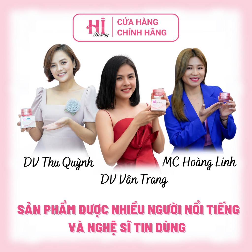 Viên uống trắng da Hi Beauty - Dưỡng trắng da, mờ thâm nám, phục hồi da ( Hộp 30 viên)