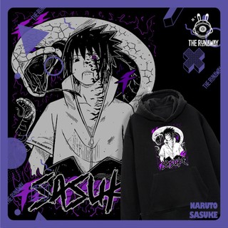 Áo Hoodie Naruto: Sasuke Uchiha Nam / Nữ by The Runaway