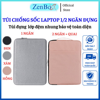 Túi đựng laptop Macbook, Ultrabook  ZenBox, Túi chống sốc Macbook 1/2 ngăn đựng - Túi laptop có quai, không quai Nam, Nữ