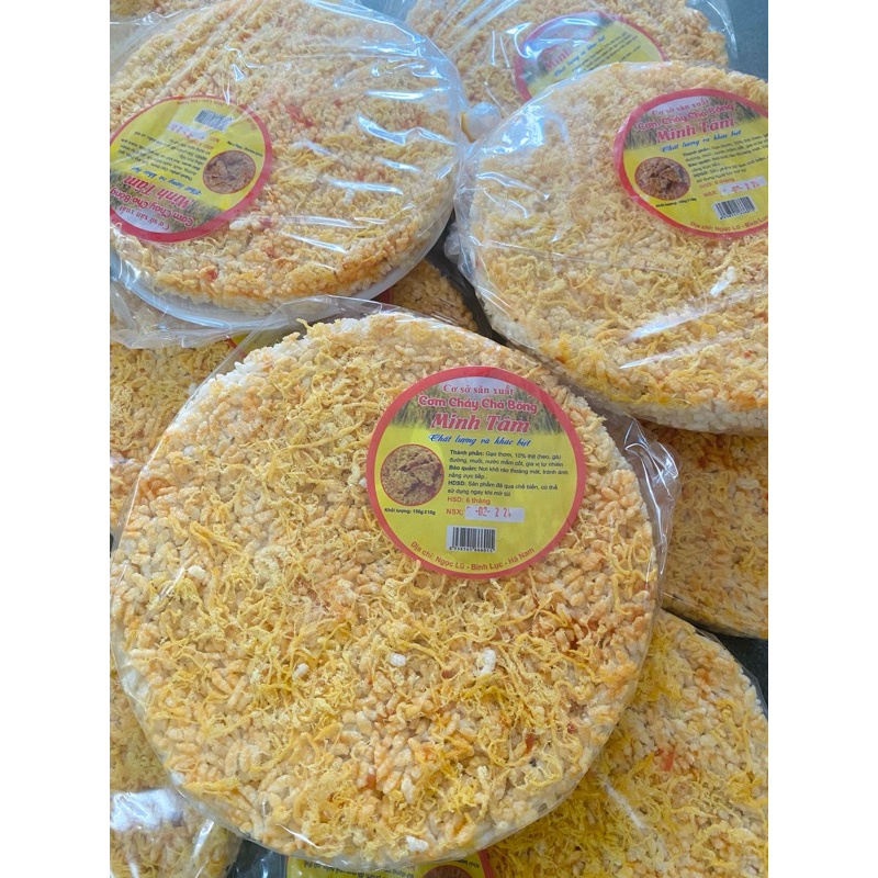 Cơm cháy chà bông vỉ 150g giòn ngon