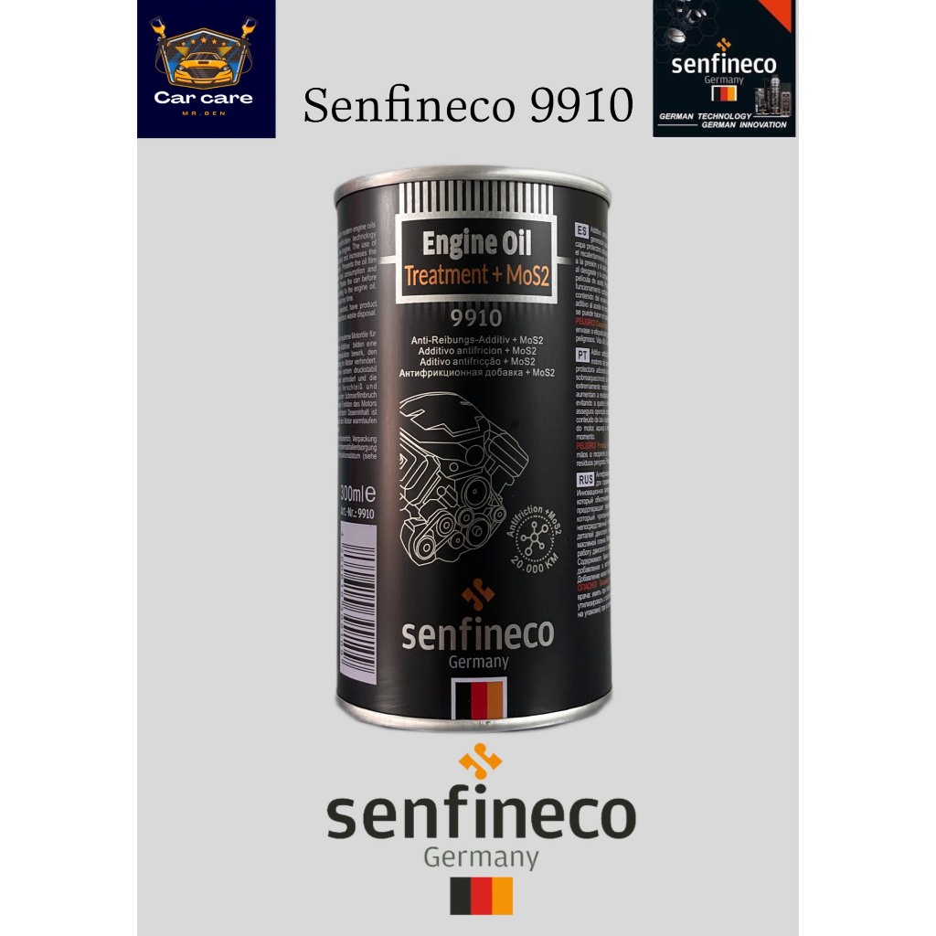 Phụ Gia Nhớt Cao Cấp Senfineco 9910 Bảo Vệ Động Cơ Giảm Ma Sát An Toàn 300ml