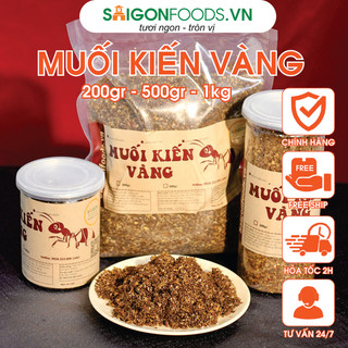 Muối kiến vàng hũ 200g - 500gr -1kg