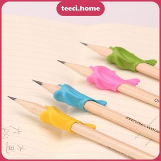 Sỉ 10 Đệm Tay Cầm Bút Chống Trơn Trượt Hình Cá Heo Không Mỏi Tay Cho Bé TEECI U202