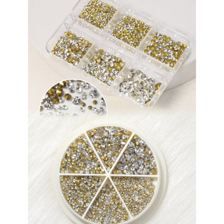 Khay đá chân nhọn trắng mix 6 size