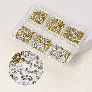 Khay đá chân nhọn trắng mix 6 size