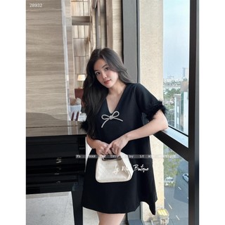 Đầm babydoll tay lông bigsize thơ lê